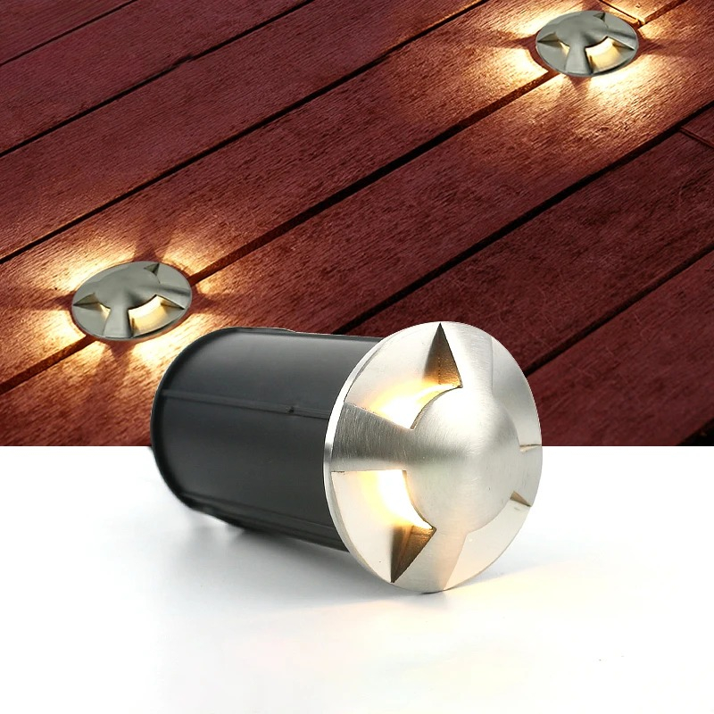 Custom LED Buried Lamps 1W 2W  - огляд і ціна Ground Light Recessed