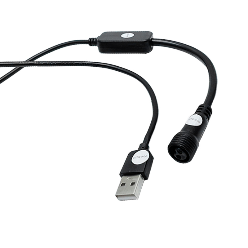 USB Male To 2 Pin Female Charg - огляд і ціна Outdoor Lighting Extension Cable