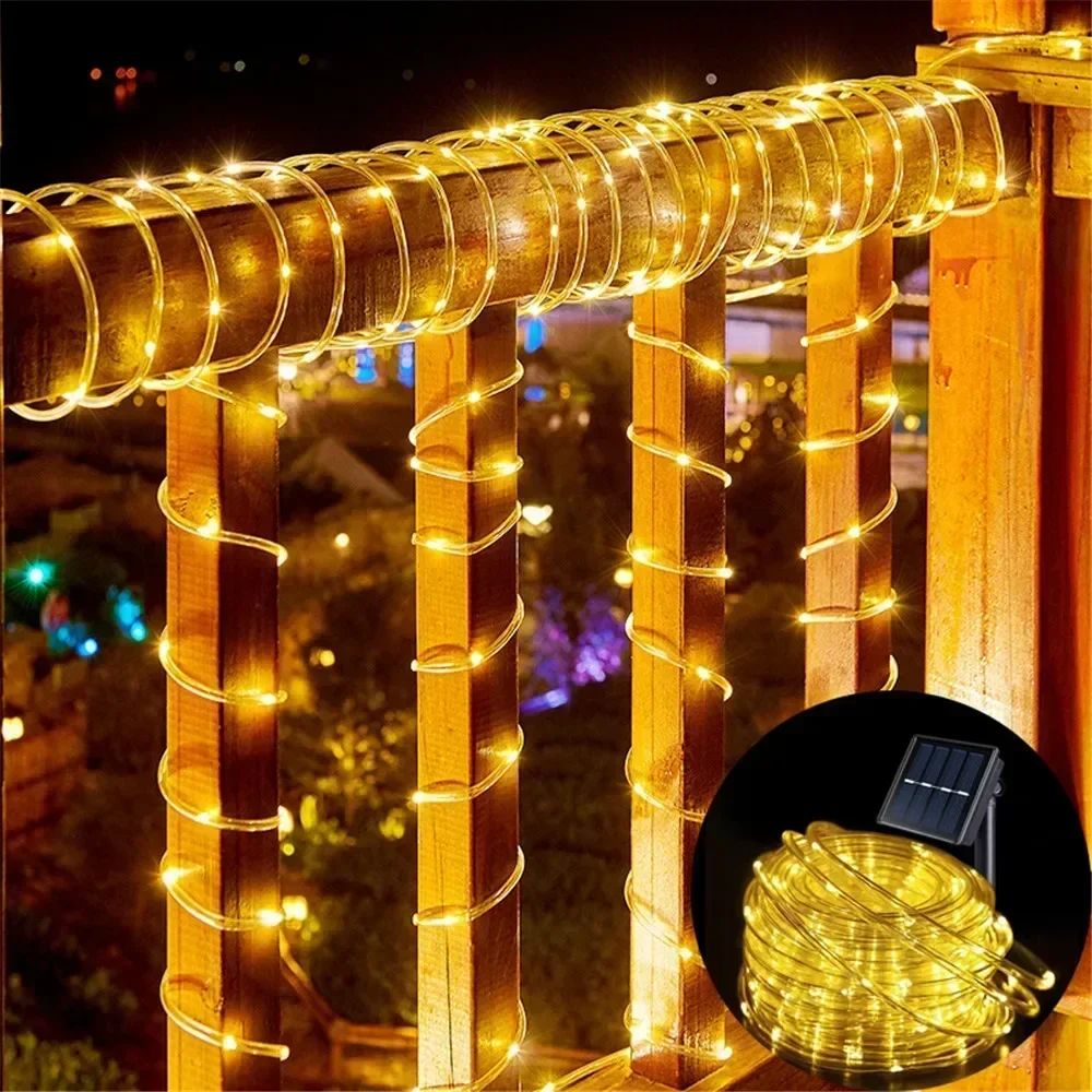 Solar Rope Lights Outdoor Blue - огляд і ціна Solar Fairy String