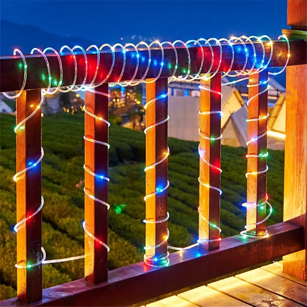 Solar Rope Lights Outdoor Blue - огляд і ціна Solar Fairy String