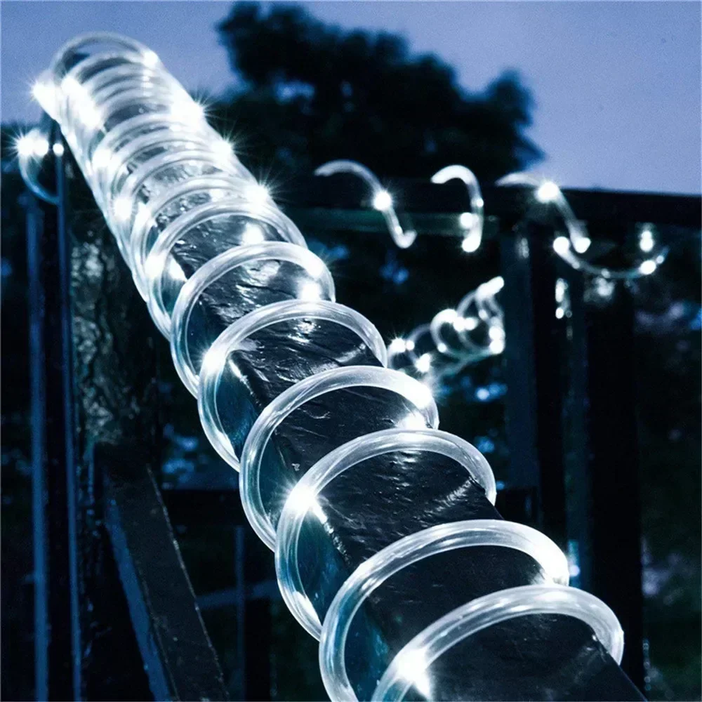 Solar Rope Lights Outdoor Blue - огляд і ціна Solar Fairy String