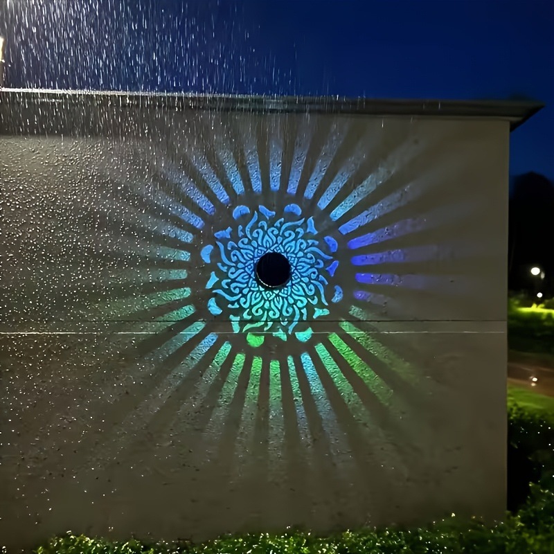 Solar LED Wall Light Mandala P - огляд і ціна Solar Wall Sconce