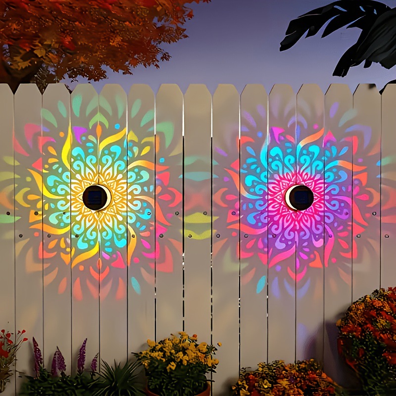 Solar LED Wall Light Mandala P - огляд і ціна Solar Wall Sconce