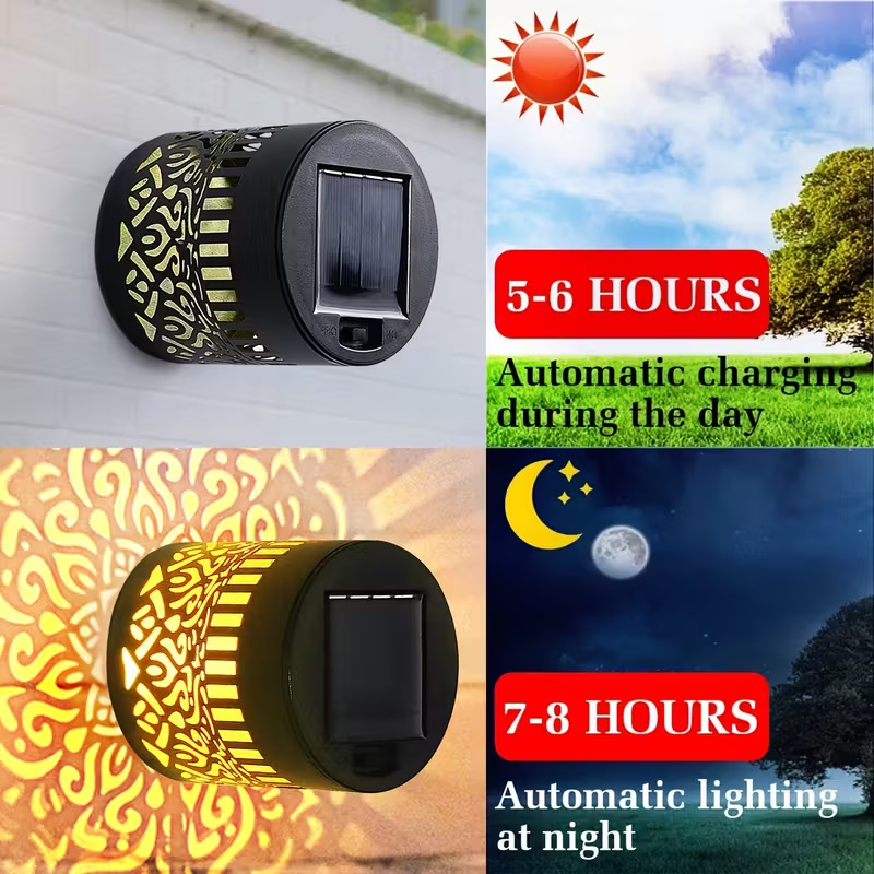 Solar LED Wall Light Mandala P - огляд і ціна Solar Wall Sconce