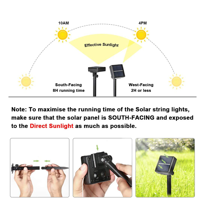 Outdoor LED Solar Fairy String - огляд і ціна Solar Fairy String