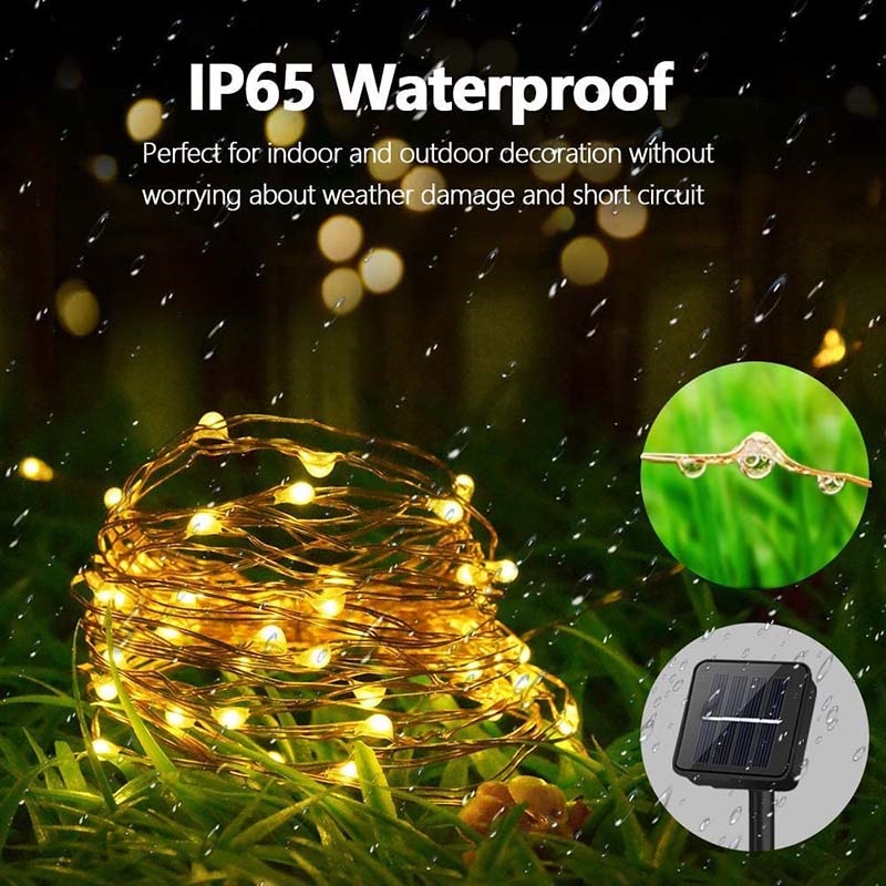 Outdoor LED Solar Fairy String - огляд і ціна Solar Fairy String