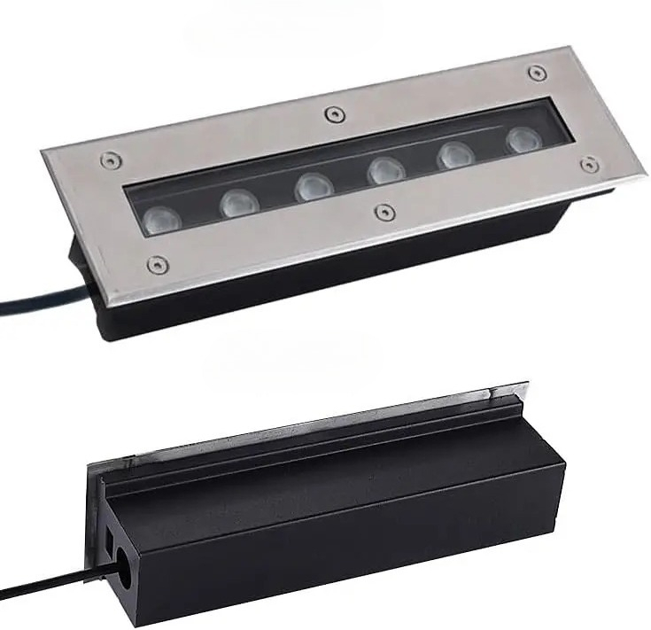 IP67 Waterproof Rectangular Li - огляд і ціна Ground Light Recessed