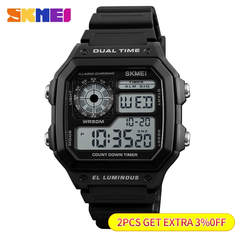 Skmei  Fashion Men PU Strap Mu - огляд і ціна Outdoor Lighting Zones